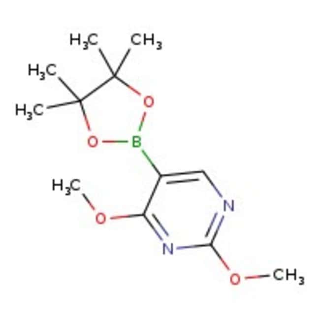 Éster de pinacol de ácido 2,4-dimetoxipirimidina-5-borónico, 97 %, Thermo Scientific Chemicals
