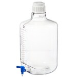Nalgene&trade; Round Polycarbonate Clearboy&trade; Carboy with Spigot