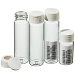 I-Chem&trade; Clear Clean Snap Vials with 0.125in. Septa