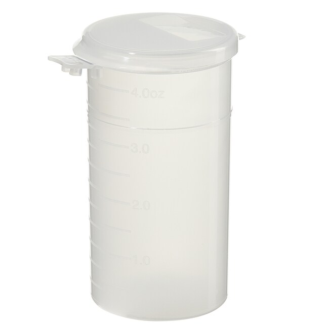 Capitol Vial Flip-Top Polypropylene Containers with Lock Seal