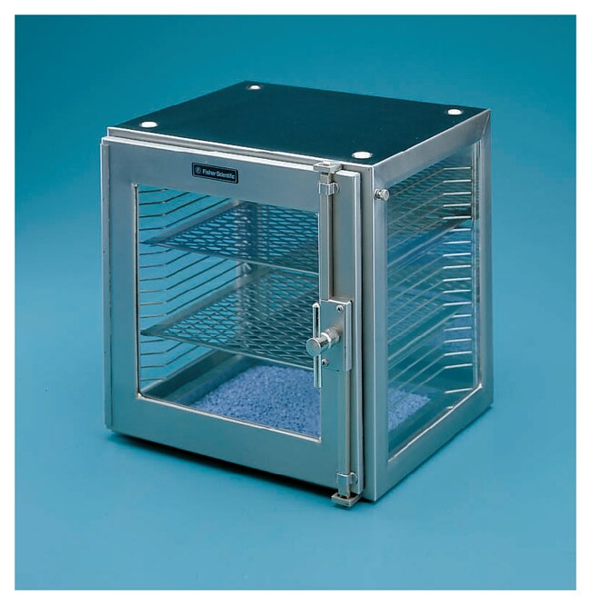 Stainless Steel Desiccator with Stainless Steel Shelves