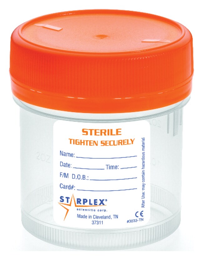 LeakBuster™ 3 Specimen Container