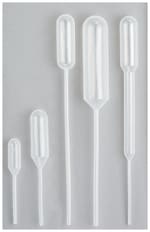 Pipetas de transferencia de tubo estrecho Samco&trade;, pipetas de transferencia Sedi-Pet de 1.2 ml, tubo corto, no estériles