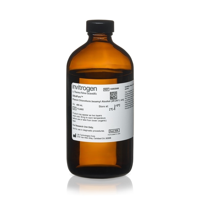 UltraPure&trade; Phenol:Chloroform:Isoamyl Alcohol (25:24:1, v/v)