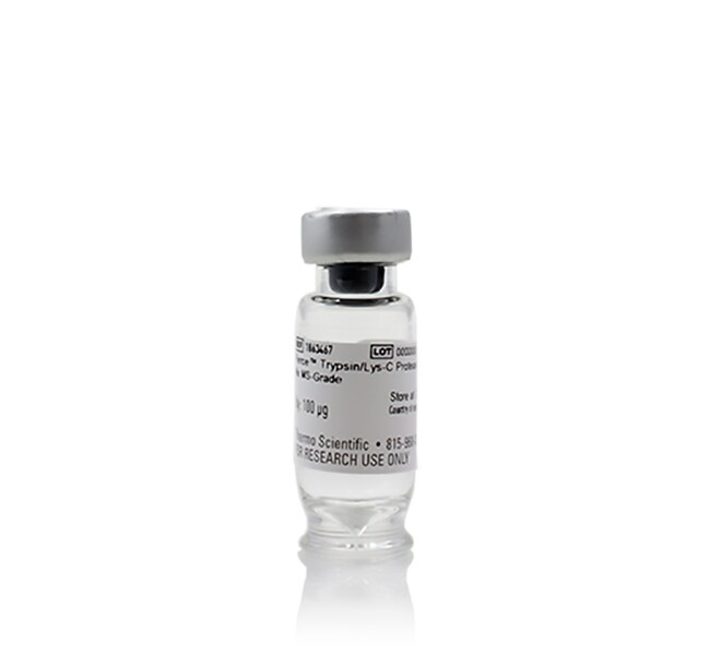 Mélange de trypsine/protéase Lys-C Pierce&trade;, qualité MS