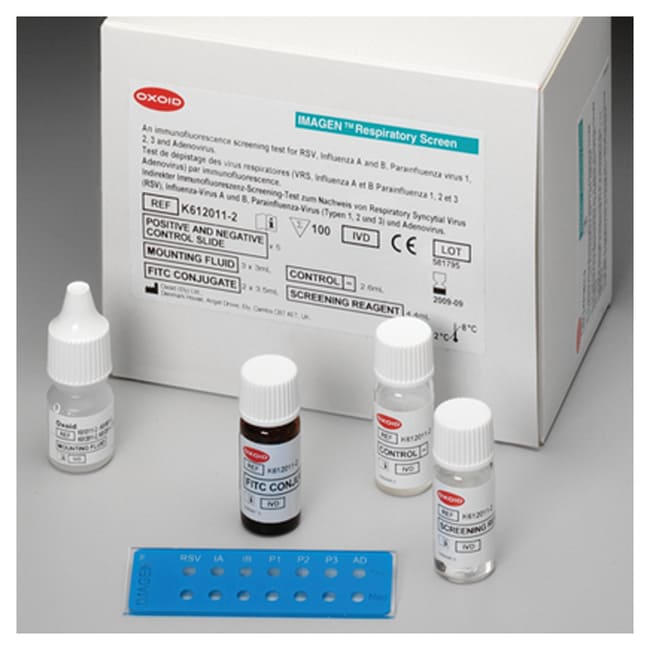Kit de detección de virus respiratorios IMAGEN&trade; con ensayo de inmunofluorescencia directa