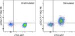 Phospho-CD247 (CD3 zeta) (Tyr142) Antibody in Flow Cytometry (Flow)