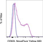 CD62L (L-Selectin) Antibody in Flow Cytometry (Flow)