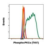 Phospho-PKC alpha (Thr497) Antibody in Flow Cytometry (Flow)