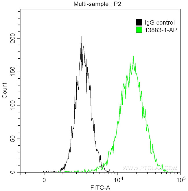 PKC iota Antibody in Flow Cytometry (Flow)