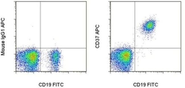 CD37 Antibody in Flow Cytometry (Flow)