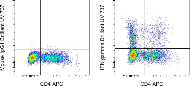 IFN gamma Antibody in Flow Cytometry (Flow)