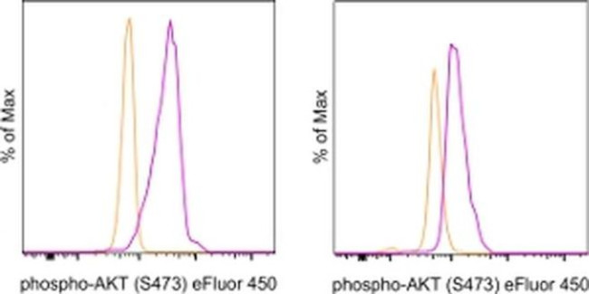 Phospho-AKT1 (Ser473) Antibody in Flow Cytometry (Flow)
