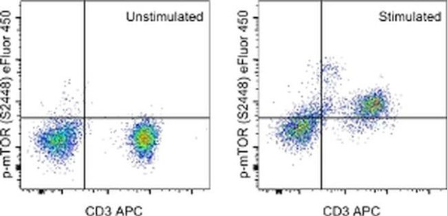 Phospho-mTOR (Ser2448) Antibody in Flow Cytometry (Flow)