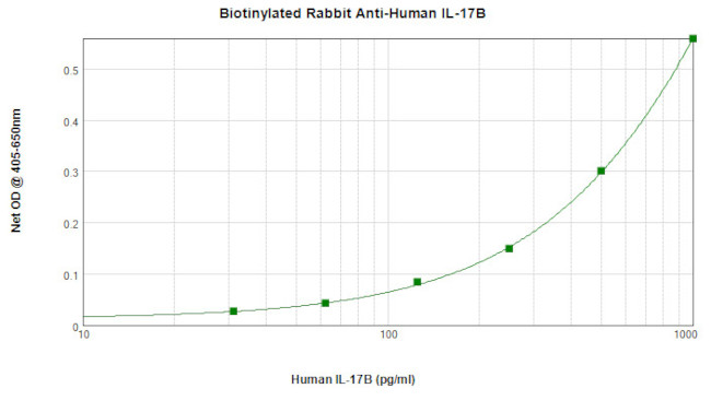 IL17B Antibody in ELISA (ELISA)