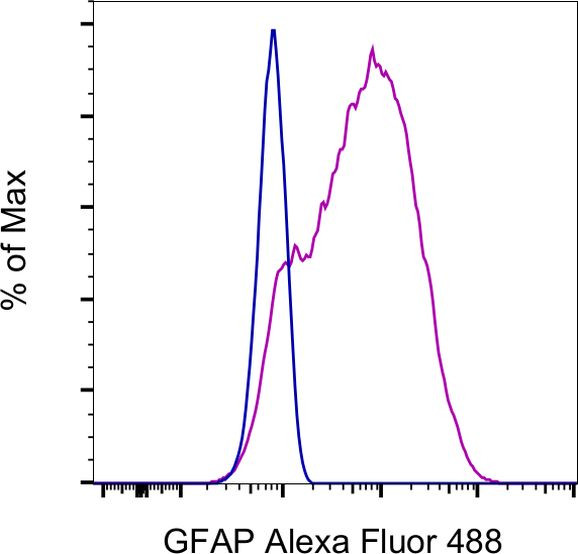 GFAP Antibody in Flow Cytometry (Flow)