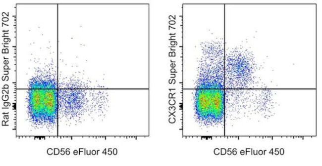 CX3CR1 Antibody in Flow Cytometry (Flow)