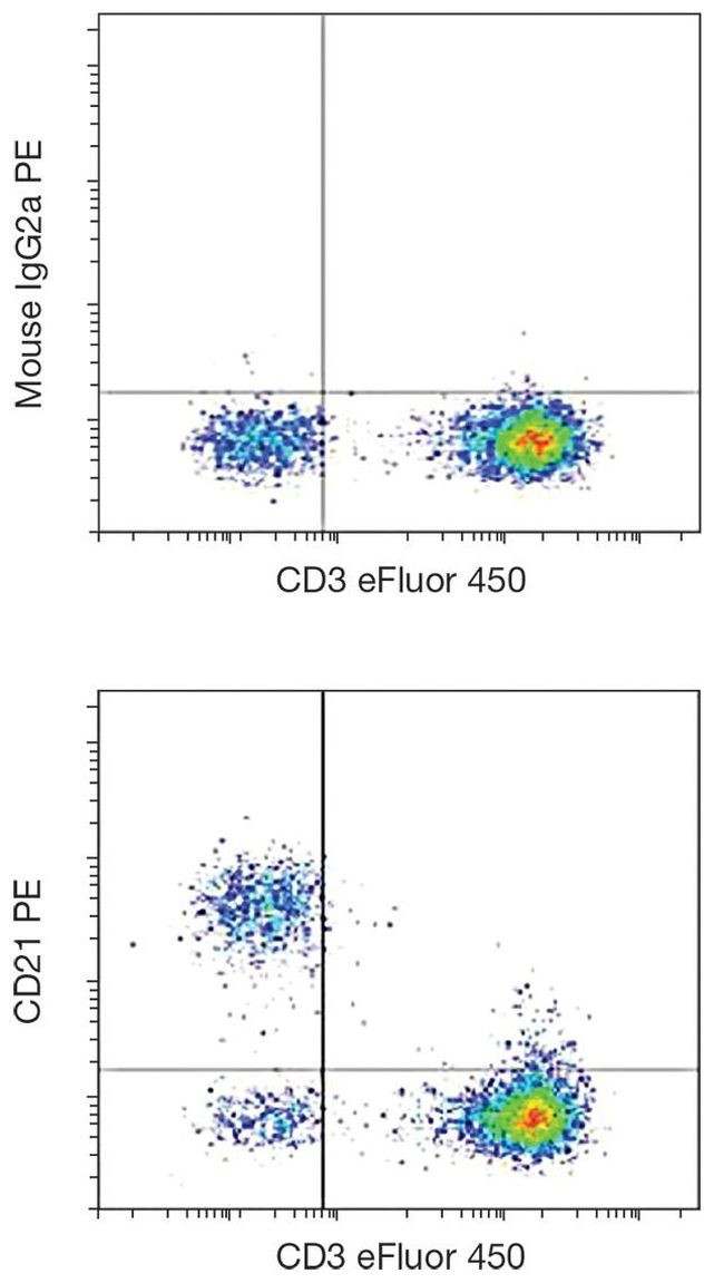 CD21 Antibody in Flow Cytometry (Flow)