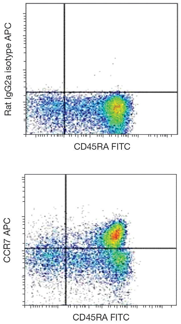 CCR7 Antibody in Flow Cytometry (Flow)