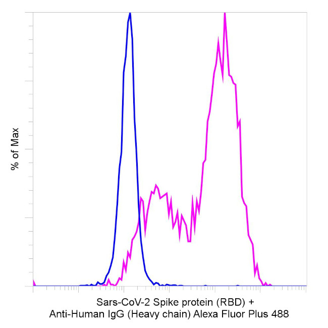 Human IgG (Heavy Chain) Secondary Antibody in Flow Cytometry (Flow)