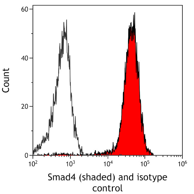 SMAD4 Antibody in Flow Cytometry (Flow)