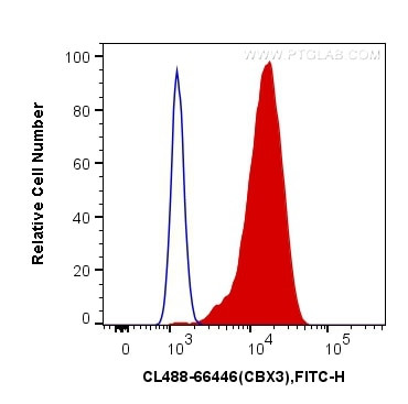 CBX3 Antibody in Flow Cytometry (Flow)