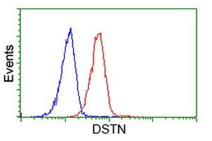 DSTN Antibody in Flow Cytometry (Flow)