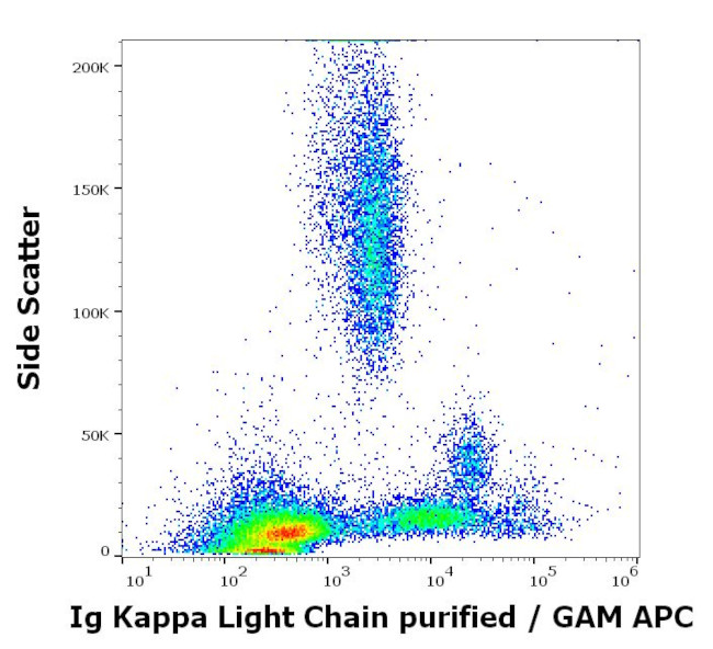 Human Kappa Light Chain Secondary Antibody in Flow Cytometry (Flow)