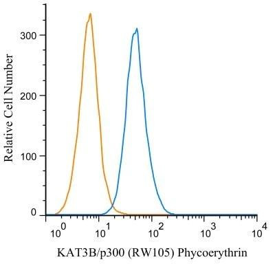 p300 Antibody in Flow Cytometry (Flow)