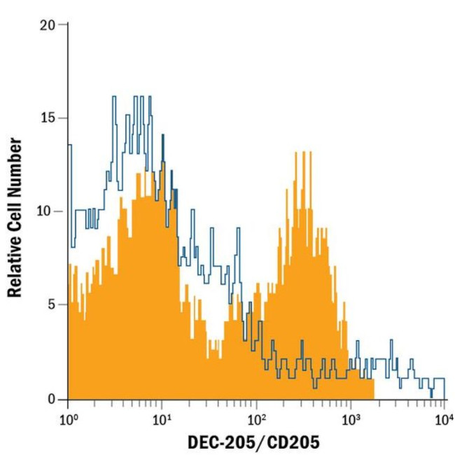 CD205 Antibody in Flow Cytometry (Flow)