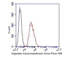 Aspartate Aminotransferase, Cytoplasmic Antibody in Flow Cytometry (Flow)