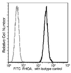 RhoA Antibody in Flow Cytometry (Flow)