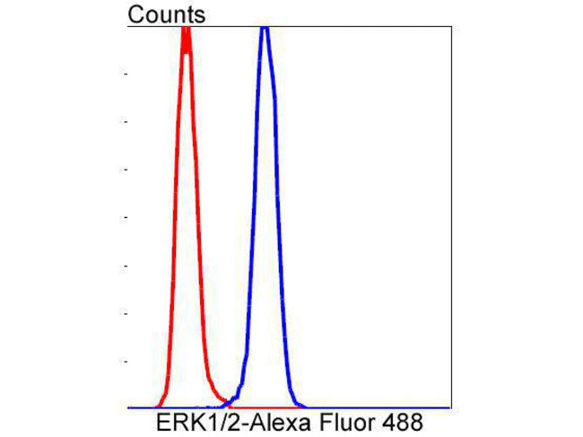 ERK1/ERK2 Antibody in Flow Cytometry (Flow)