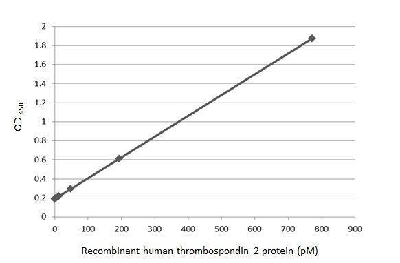 Thrombospondin 2 Antibody in ELISA (ELISA)