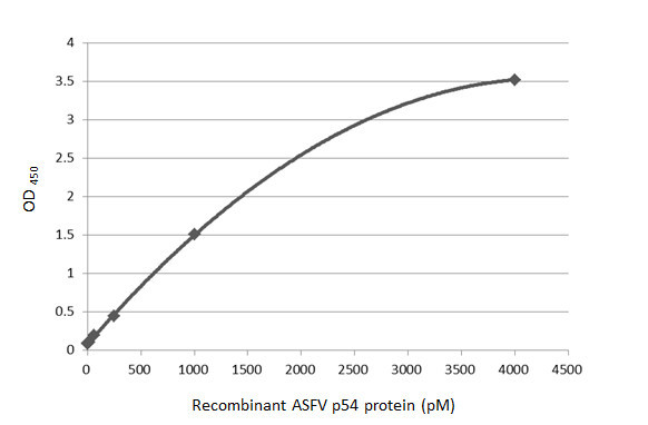 African Swine Fever Virus Structural Protein p54 Antibody in ELISA (ELISA)