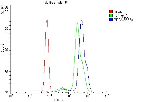 PP2A alpha Antibody in Flow Cytometry (Flow)