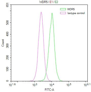 WDR5 Antibody in Flow Cytometry (Flow)