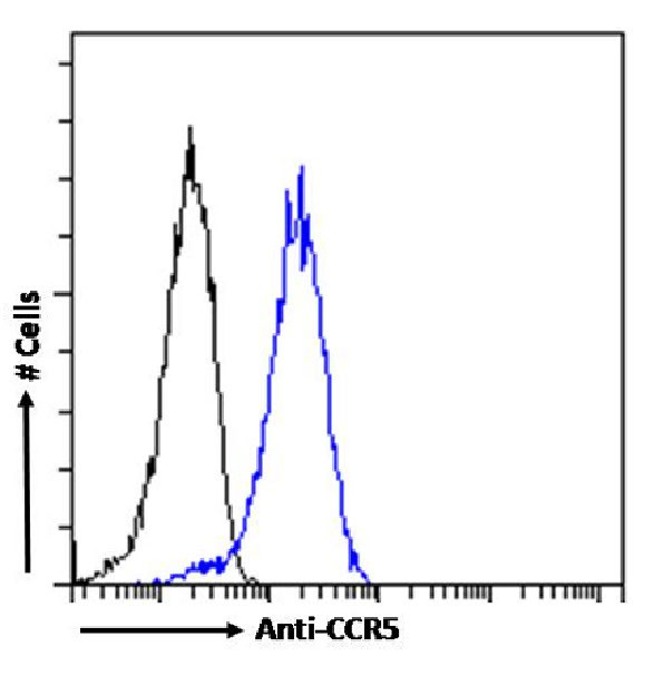 CCR5 Antibody in Flow Cytometry (Flow)