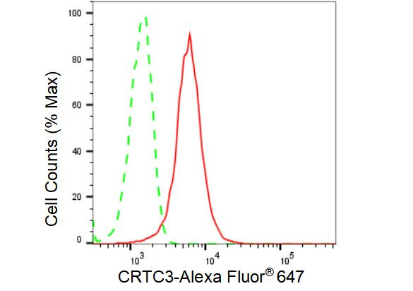 CRTC3 Antibody in Flow Cytometry (Flow)