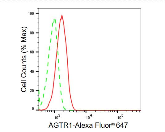 AGTR1 Antibody in Flow Cytometry (Flow)