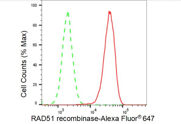RAD51 Antibody in Flow Cytometry (Flow)