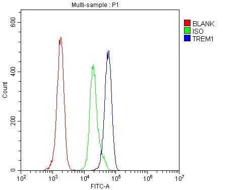 TREM1 Antibody in Flow Cytometry (Flow)