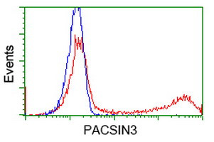 PACSIN3 Antibody in Flow Cytometry (Flow)