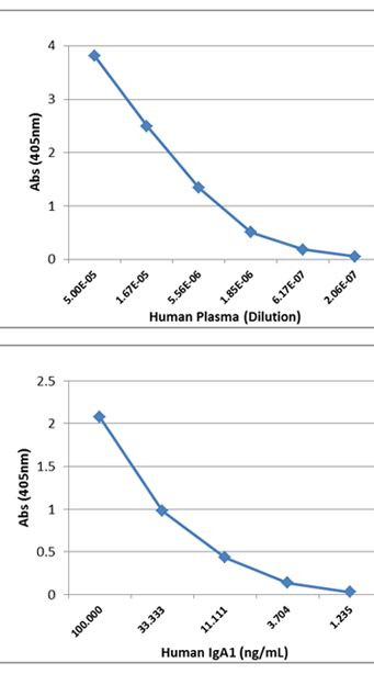 Human IgA1 Secondary Antibody in ELISA (ELISA)