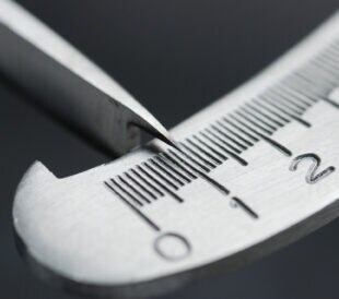 picture of micrometer measurement instrument