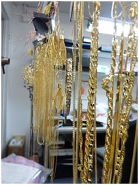 24k gold bracelet is made  gold bracelet making process 